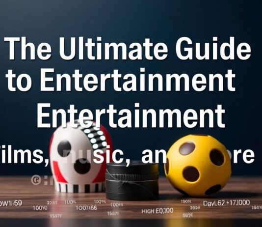 The Ultimate Guide to Entertainment: Movies, Music, and More The Ultimate Guide to Entertainment: Films, Music, and More